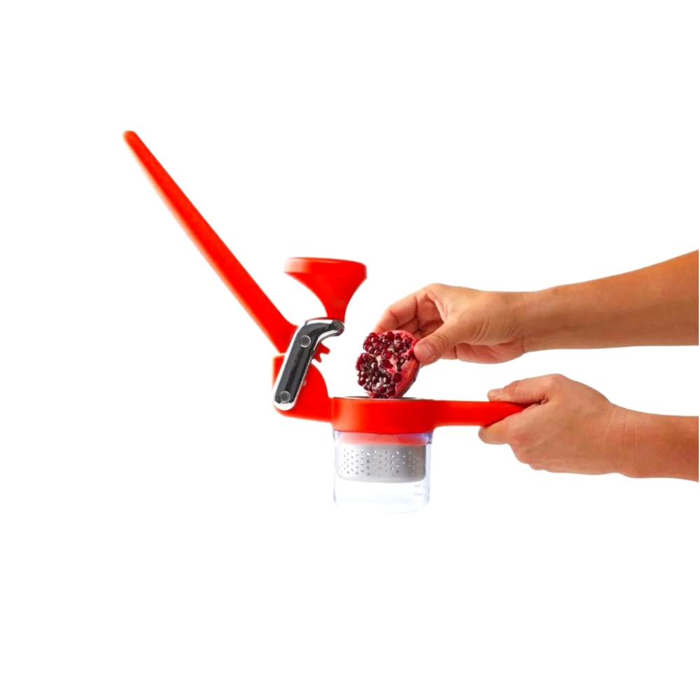Red Juicer: Pomegranate Grapes Stone Fruit Watermelon Etc Drink Your Fresh Fruit